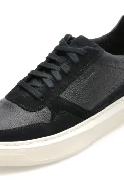 Pantofi sport GEOX bleumarin, U465WA, din piele naturala imagine