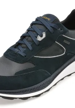 Pantofi sport GEOX bleumarin, U46HGA, din piele naturala imagine