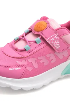 Pantofi sport GEOX fucsia, J65LZA, din material textil imagine