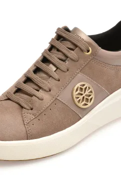 Pantofi sport GEOX gri, D55QFA, din piele intoarsa imagine