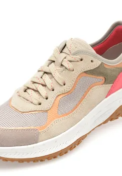 Pantofi sport GEOX gri, D55VNA, din material textil imagine