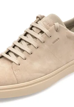 Pantofi sport GEOX gri, U55LDA, din piele intoarsa imagine