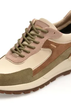 Pantofi sport GEOX maro, D563LB, din piele naturala imagine