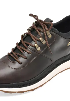 Pantofi sport GEOX maro, U56HMA, din piele naturala imagine