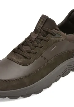 Pantofi sport GEOX maro, U56MPA, din piele naturala imagine