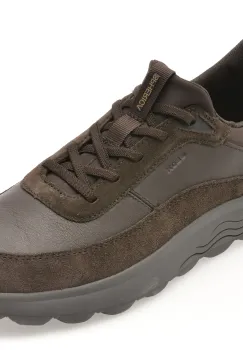 Pantofi sport GEOX maro, U56MPA, din piele naturala imagine