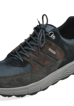 Pantofi sport GEOX maro, U66FDB, din material textil si piele naturala imagine
