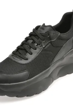 Pantofi sport GEOX negri, D551FD, din material textil imagine