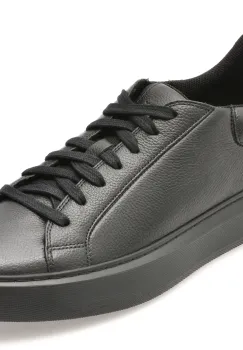 Pantofi sport GEOX negri, U455WD, din piele naturala imagine