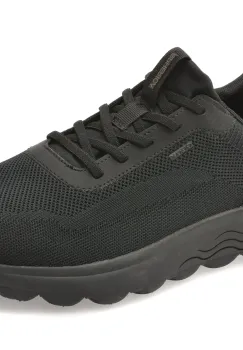 Pantofi sport GEOX negri, U55MPA, din material textil imagine