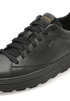 Pantofi sport GEOX negri, U56LUC, din piele naturala imagine