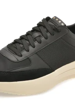 Pantofi sport GEOX negri, U656KA, din material textil imagine