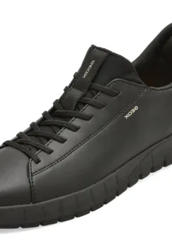 Pantofi sport GEOX negri, U65MAA, din piele naturala imagine