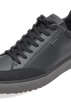 Pantofi sport GEOX negri, U66AJB, din piele ecologica imagine