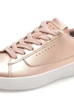 Pantofi sport GEOX roz, D658KD, din piele naturala imagine