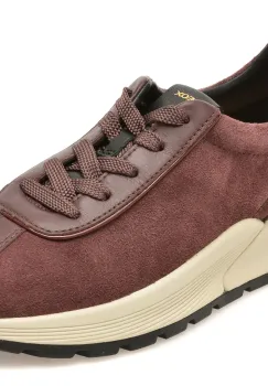 Pantofi sport GEOX visinii, D655JA, din piele intoarsa imagine