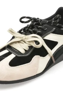Pantofi sport GRYXX alb-negru, 2051, din piele naturala imagine