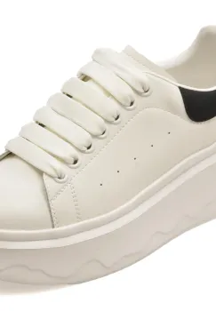 Pantofi sport GRYXX alb-negru, 3F612, din piele naturala imagine