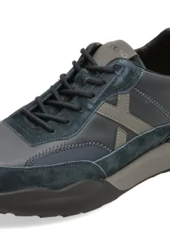 Pantofi sport GRYXX albastri, 1331, din piele naturala imagine