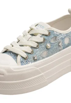 Pantofi sport GRYXX albastri, C119210, din material textil imagine