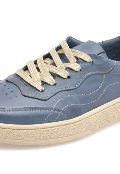 Pantofi sport GRYXX albastri, CS740, din piele naturala imagine