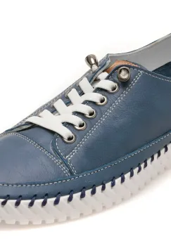 Pantofi sport GRYXX albastri, EV2898, din piele naturala imagine
