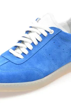 Pantofi sport GRYXX albastri, MBX37, din piele intoarsa imagine