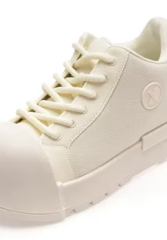 Pantofi sport GRYXX albi, 10211, din material textil imagine