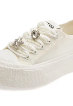 Pantofi sport GRYXX albi, 1092, din material textil imagine