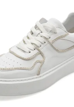 Pantofi sport GRYXX albi, 113671R, din piele naturala imagine