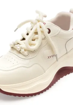 Pantofi sport GRYXX albi, 1165, din piele ecologica imagine