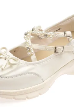 Pantofi sport GRYXX albi, 11996, din material textil imagine