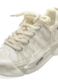 Pantofi sport GRYXX albi, 1310, din piele naturala imagine