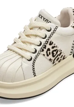 Pantofi sport GRYXX albi, 211915, din piele naturala imagine