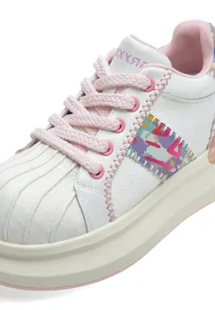 Pantofi sport GRYXX albi, 211915, din piele naturala imagine