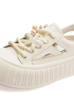Pantofi sport GRYXX albi, 231210, din piele naturala imagine