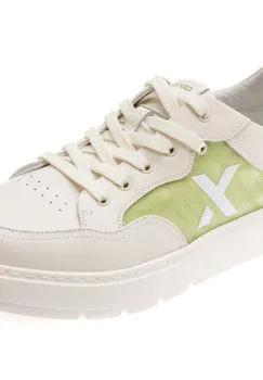 Pantofi sport GRYXX albi, 23171, din piele naturala imagine