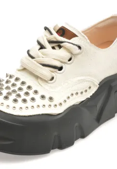 Pantofi sport GRYXX albi, 240006, din material textil imagine