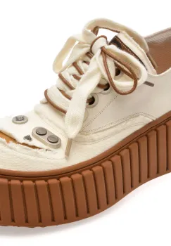 Pantofi sport GRYXX albi, 240013, din material textil imagine