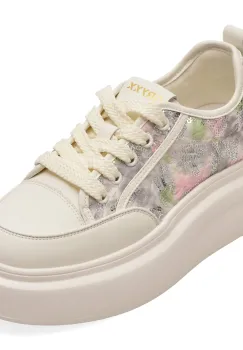 Pantofi sport GRYXX albi, 25388, din material textil imagine