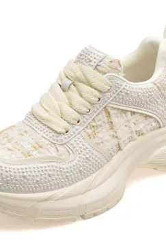 Pantofi sport GRYXX albi, 2575, din material textil imagine