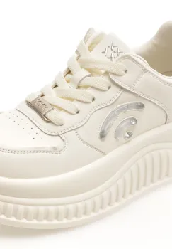 Pantofi sport GRYXX albi, 25C09, din piele ecologica imagine