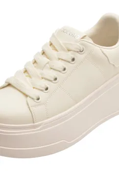 Pantofi sport GRYXX albi, 2608, din piele naturala imagine