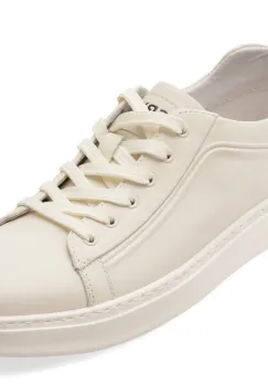 Pantofi sport GRYXX albi, 300166, din piele naturala imagine