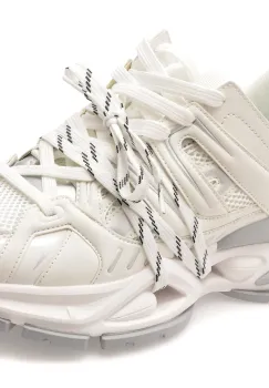 Pantofi sport GRYXX albi, 351210, din material textil imagine