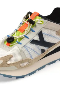 Pantofi sport GRYXX albi, 40049M, din material textil imagine