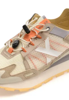 Pantofi sport GRYXX albi, 40049W, din material texil imagine