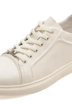Pantofi sport GRYXX albi, 5623, din piele naturala imagine