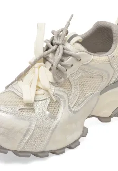 Pantofi sport GRYXX albi, 5G873, din material textil imagine