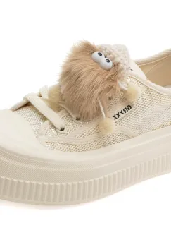 Pantofi sport GRYXX albi, 66127, din material textil imagine
